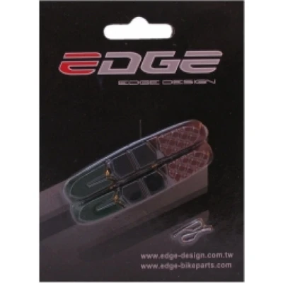 Afbeelding van Edge Remrubberset V brake ATB Triple Colour