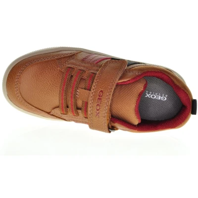 Afbeelding van Geox Jongens J Arzach Boy A Sneakers, cognac black, 33 EU