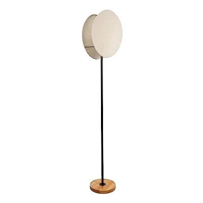 Afbeelding van Pauleen 48299 wandlamp Boho Darling E27 max. 20 W beige, zwart hout, metaal, linnen wandarmatuur