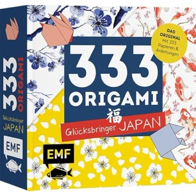 Afbeelding van 333 Origami Glücksbringer Japan: Das Original Mit feinen Papieren &amp; Anleitungen für Glücksboten und Horoskop Tiere