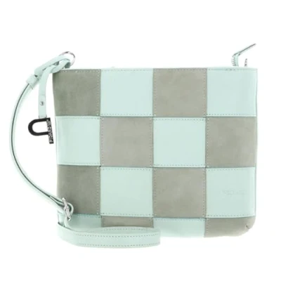 Afbeelding van PICARD Leren Schoudertas Chess Crossbody Bag Mentha Mintgroen