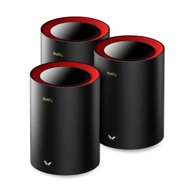 Afbeelding van Cudy M3000 Mesh Wifi 6 3000Mbps 3 pack 2.5G AX3000 gigabit solution Home