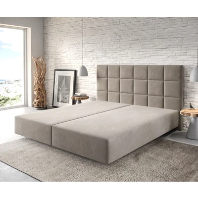 Afbeelding van Boxspring frame Dream Fine microvezel beige 180x200