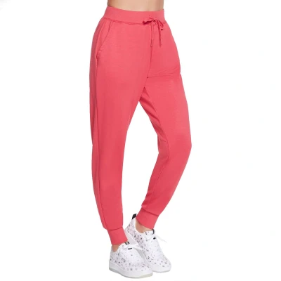 Afbeelding van Skechers Skechluxe Restful Jogger Pant W03PT49 RDPK, Vrouwen, Rood, Broek, maat: L