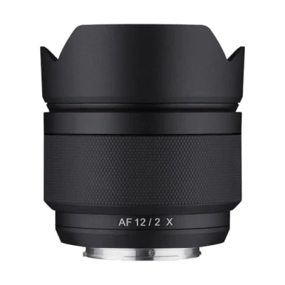 Afbeelding van Samyang AF 12mm f/2.0 autofocus APS C compacte ultragroothoeklens voor Fujifilm X (SYIO12AF FX), zwart