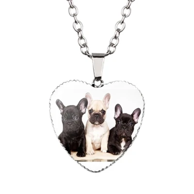 Afbeelding van Bedel Hond Bulldog Sieraden Hanger Ketting EmmyRovi