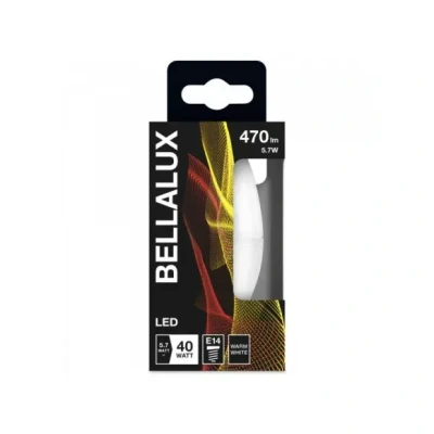 Afbeelding van BELLALUX LED lamp Lampvoet: E14 Warm wit 2700 K 5 W mat CLB [Energie efficiëntieklasse A+]