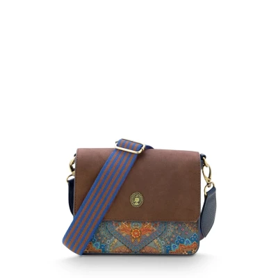 Afbeelding van Pip Studio Fenna Crossbody Tas Dames Jabali Blauw 25x7x20cm