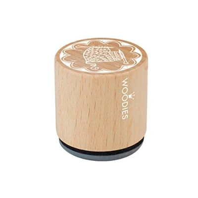 Afbeelding van Heart Knitted Rubber Stamp (W26004) (DISCONTINUED)