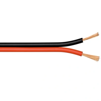 Afbeelding van Luidspreker kabel (CU koper) 2x 2,50mm² / wit 50 meter