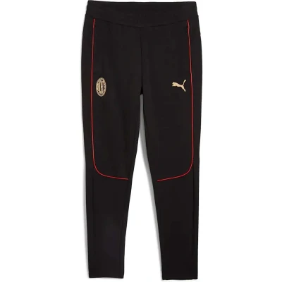 Afbeelding van Puma AC Milan Casuals Pants Fanartikel, Heren, Maat: XL, Black/for all time red