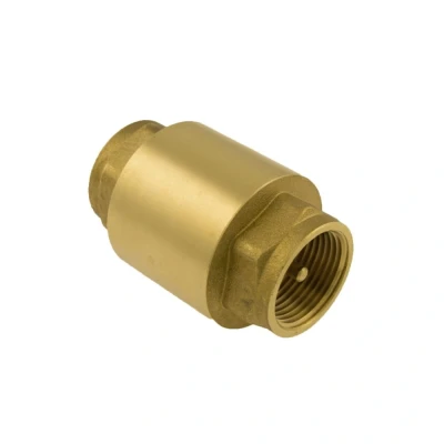 Afbeelding van Bonfix Messing Keerklep 3/4&quot; Binnendraad Met Klep