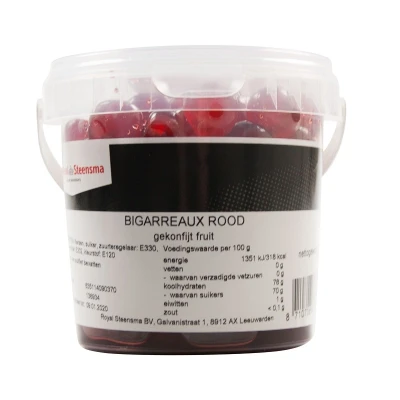 Afbeelding van Bigarreaux Rood 20 22mm 475gr.