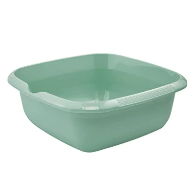 Afbeelding van keeeper Universele schaal met schenktuit rechthoekig, 8 l, 34 x cm, Björk, Nordic Green