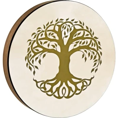 Afbeelding van Meinl HD16WB TOL Hand Drum Tree of Life 16 inch handtrommel