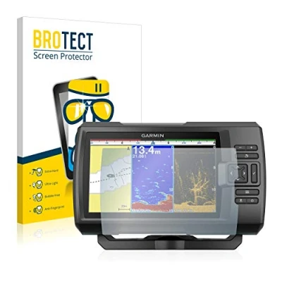 Afbeelding van BROTECT Screenprotector voor Garmin Striker Plus 9sv Folie Beschermfolie Beschermglas transparant