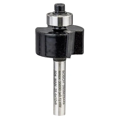 Afbeelding van Sponningfrees 6 mm, D1 25,4 L 12,4 G 54 mm Bosch Accessories 2608628449