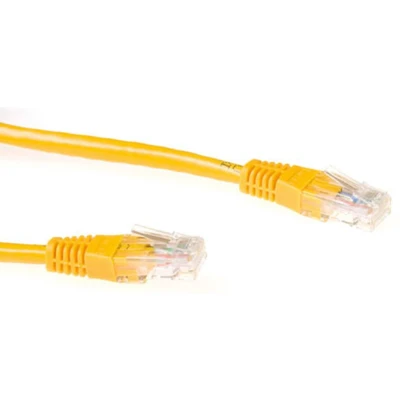 Afbeelding van ACT IB4107 U/UTP CAT6A Patchkabel Geel 7 meter