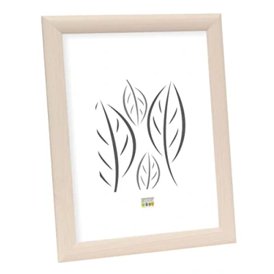 Afbeelding van Deknudt Frames fotolijst S40CL1 wit voor foto: 13x18 cm