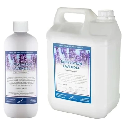 Afbeelding van Bodylotion Lavendel 1 liter hervulbaar + Jerrycan 5 navulling