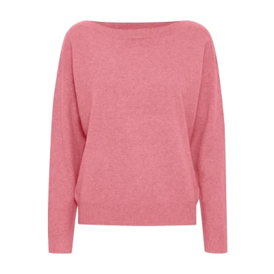 Afbeelding van ICHI Ihalpa LS2 Trui, Dames, Maat: Small, Chateau rose