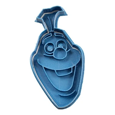 Afbeelding van Cuticuter Frozen Olaf uitsteekvorm, blauw, 8 x 7 1,5 cm