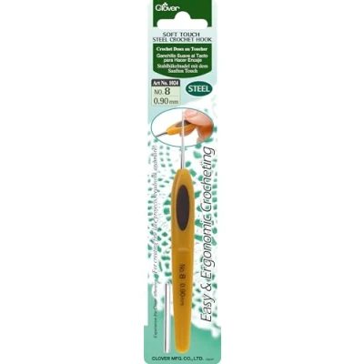 Afbeelding van Clover Soft Touch haaknaald 0,9 mm