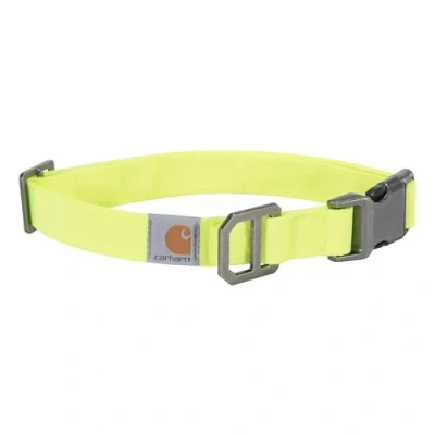 Afbeelding van Carhartt Nylon Duck Hondenhalsband, Brite Lime, Large