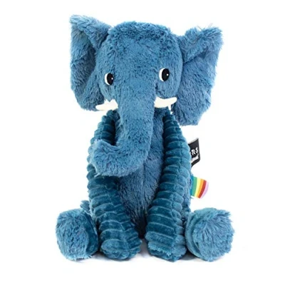 Afbeelding van Les Deglingos Knuffel Olifant Blauw 20 Cm