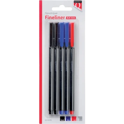 Afbeelding van Fineliner Quantore 188 rond 0.4mm assorti