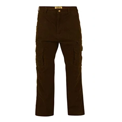 Afbeelding van Kam Extra Tall Relaxed FIT Cargo/Combat Broek in Zwart (118), BRON, 44W x 38L