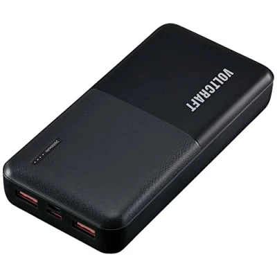 Afbeelding van VOLTCRAFT PB 19C M Powerbank 20000 mAh Power Delivery, Quick Charge LiPo Zwart