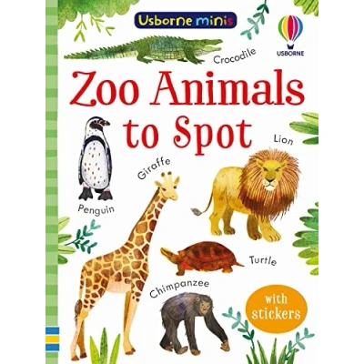 Afbeelding van Zoo Animals to Spot (Usborne Minis)