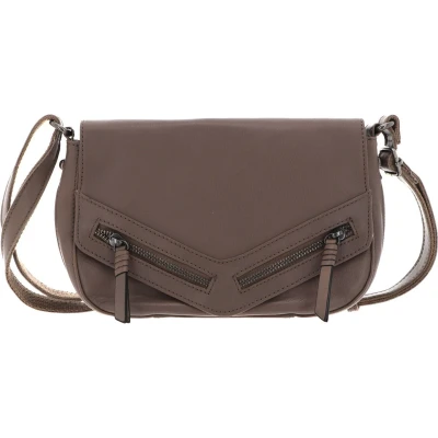 Afbeelding van FREDsBRUDER Leren Schoudertas FB Crossbody Bag Soft Taupe Bruine