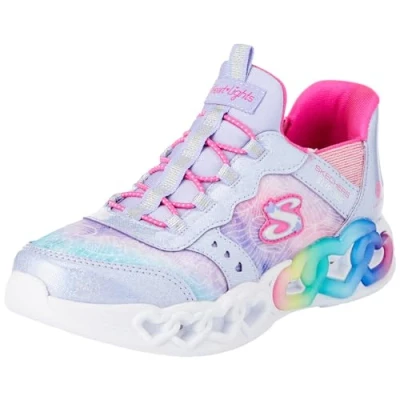 Afbeelding van Skechers Sneakers voor meisjes, Lavendel Synthetische Multi Trim, 27 EU