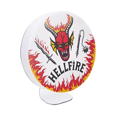 Afbeelding van Stranger Things Lamp Hellfire Club Logo 20cm