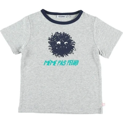 Afbeelding van Noukie&#039;s Zomer pyjama Grijst / marine Jongen 2 jaar 92