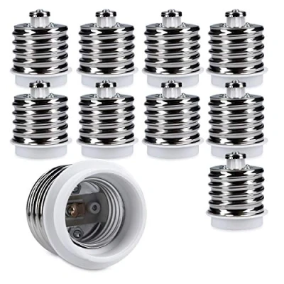 Afbeelding van kwmobile verloopfitting E40 naar E27 10 stuks fitting omvormers Verander je een Voor spaar , LED en halogeenlampen
