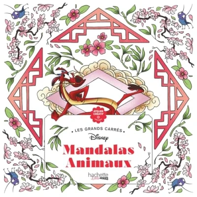 Afbeelding van Mandalas Disney Animaux: 45 coloriages