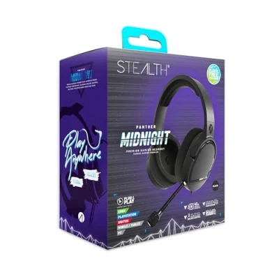 Afbeelding van Stealth PANTHER Performance Gaming Headset for XBOX, PS4/PS5, Switch, PC Black