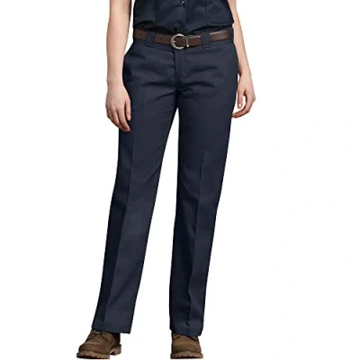 Afbeelding van Dickies Originele werkbroek voor dames met rimpel en vlekbestendigheid, Donkere marine, 34 NL (Regulier)