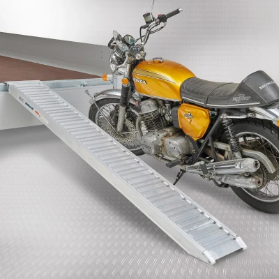 Afbeelding van Datona Aluminium Oprijplaat Auto 240 Cm 1.5 Ton (240 x 30 7,5 cm)