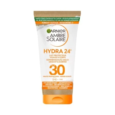 Afbeelding van Garnier Ambre Solaire Zonnecrème, vochtinbrengende zonnebrandcrème, SPF 30 cm, 1 x 50 ml