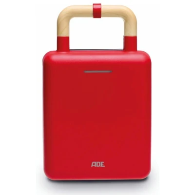 Afbeelding van Tosti en wafelijzer ADE 2 in 1 Rood