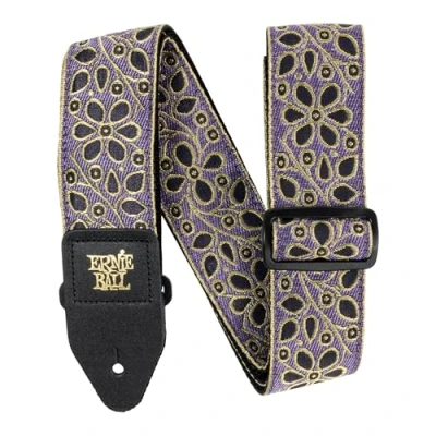 Afbeelding van Ernie Ball Klassieke Jacquard Gitaar/Basband Jasmijn en Juice