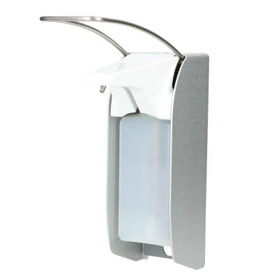 Afbeelding van Mediqo line Ingo Man Plus zeep &amp; desinfectiemiddeldispenser 500 ml LB aluminium