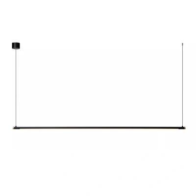 Afbeelding van Lucide MARNIK Hanglamp Ø 2,5 cm LED Dimb. CCT 1x24W 2700K/4000K Handbewegingssensor Zwart