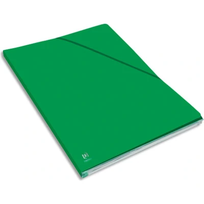 Afbeelding van Oxford 400126335, Tekeningenmap, A4, Karton, Groen, Glanzend, Landschap/portret