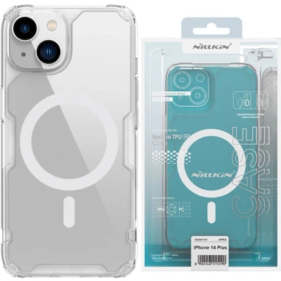 Afbeelding van Nillkin Nature Pro gepantserde case met MagSafe voor iPhone 15 wit