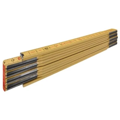 Afbeelding van Stabila Holz Gliedermaßstab Type 600 1104 Duimstok 2 m Beukenhout